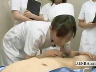 Subtitrate cfnm japonez medical persoană asistente medicale muie seminar
