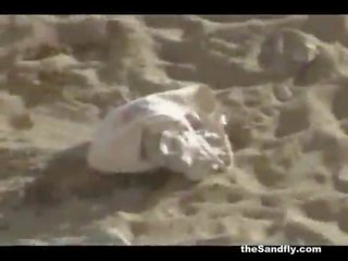 Thesandfly аматьори плаж marvellous секс!