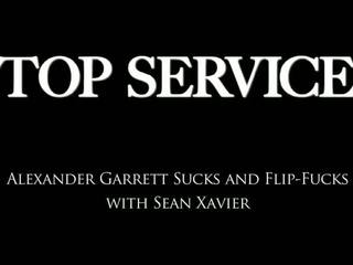 Alexander Garrett Sucks And Copulates With Sean Xavier. Hawt Interracial Fuck.