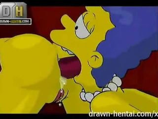 Simpsons skitten film video - trekant