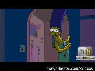 Simpsons skitten video - voksen film natt