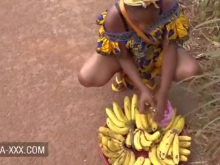 ดำ กล้วย seller วัยโจ๋ ล่อลวง สำหรับ a exceptional เพศ วีดีโอ
