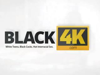 Black4k. virgin ireng dude on putih hottie in wonderful porno action