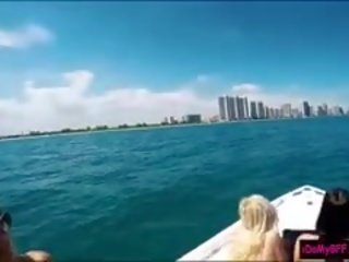 Marvelous Besties Boat Party introduces Into A Nasty Group Fucking