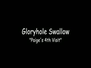 Gloryholeswallow الوكيل بيج 4th زيارة